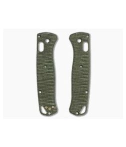 Putman Blade Scales Benchmade Bugout 535 Green Micarta Scales - PBS-006 1