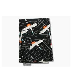 SwankHanks "The Flight of the Crane" Cotton and Microsuede Hank - SH-006 1
