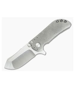 Direware M8 Tumbled Titanium Frame Lock Flipper Satin S110V - DW-006 1