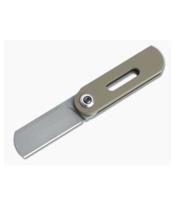 D Rocket Design OvalMoon Blasted AEB-L Smooth FDE Cerakote Aluminum Swivel Folder 0071 - DRD-0071 1
