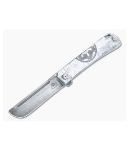 D Rocket Design Jupiter EDC Carbon Beskar Damascus Stormtrooper Zirconium Folder 0077 - DRD-0077 1