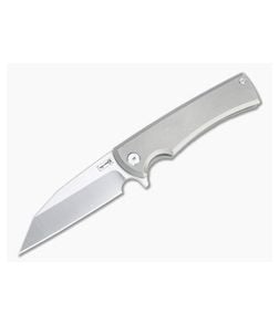 Chaves Ultramar Sangre Street Flipper Wharncliffe M390 Titanium Folding Knife - CKT-007 1