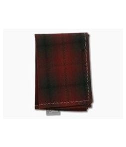 SwankHanks Lumberjack Red Cotton and Microsuede Hank - SH-008 1