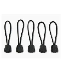 Exotac TinderZip Black Emergency Tinder Zipper Pull 5-Pack 9000-BLK - EX-9000-BLK 1