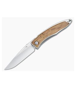 Chris Reeve Mnandi Thuya Burl Wood Inlays 0095 - CRK-0095 1