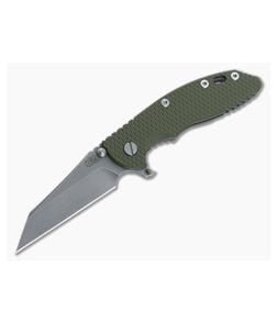 Hinderer Knives XM-18 3.5" OD Green Fatty Wharncliffe Working Finish - HK-0104 1