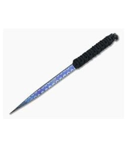 M. Strider Knives Flamed Titanium LM Nail 7" Cord Wrapped Fixed Blade - MSK-0105 1