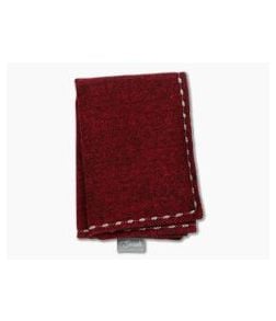 SwankHanks Red Chevron Cotton Flannel and Microsuede Hank - SH-010 1