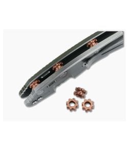 Hinderer Knives XM-18 3.5" Gear Standoffs Copper - HK-0248 1