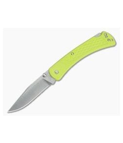 Buck 110 Slim Select Chartreuse Folding Lock Back 0110GRS1 - BU-0110GRS1 1