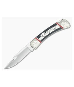 Buck 110 Running Free Legacy Yellowhorse Lock Back 0110YISLE1 - BU-0110YISLE1 1