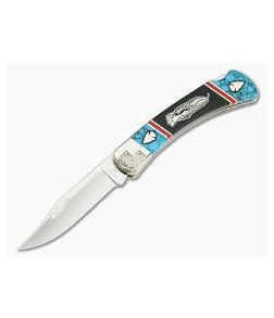 Buck 110 Spirit Chief Legacy Yellowhorse Lock Back 0110YISLE2 - BU-0110YISLE2 1