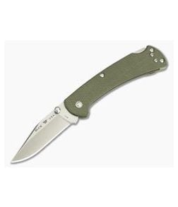 Buck 112 Slim Pro Ranger OD Green Canvas Micarta S30V Folding Lock Back 0112ODS6 - BU-0112ODS6 1