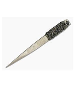 M. Strider Knives Bronze ATS-34 LM Nail 6.41" Cord Wrapped Fixed Blade - MSK-0117 1