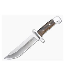 Buck Pro Frontiersman Limited Crelicam Genuine Ebony Straight Back Bowie 0124BRSLE - BU-0124BRSLE 1
