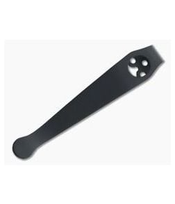 Lynch Northwest Spyderco Long Black Cerakote Deep Carry Titanium Pocket Clip - LNW-012 1