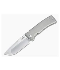 Chaves Ultramar Redencion 229 Drop Point M390 Full Titanium Folding Knife - CKT-012 1