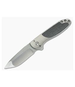 Direware Tailwhip Titanium Frame Lock Flipper Silver Lightning Strike Carbon Fiber S110V 013 - DW-013 1