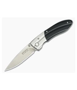 MCusta Ripple Bolstered Ebony Wood VG10 Gentleman's Knife - MC-0142 1