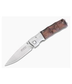 MCusta Bamboo 145R Bolstered Indian Rosewood VG10 Liner Lock Folder - MC-0145R 1
