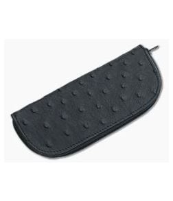 Adam Unlimited Ostrich Zipper Pouch Large - AU-014 1