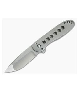 Direware Tailwhip Titanium Frame Lock Flipper Six Hole Pattern S110V - DW-014 1
