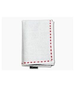 SwankHanks White Organic Linen Canvas and Microsuede Hank - SH-015 1