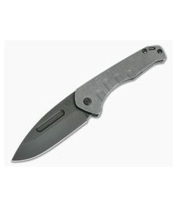 Medford Praetorian Slim Drop Point PVD S35VN Tumbled Titanium Frame Lock Folder - MKT-016 1