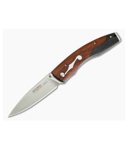 MCusta Jazz VG10 Cocobolo & Ebony Wood Liner Lock Folder 0171 - MC-0171 1