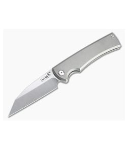 Chaves Ultramar Sangre 229 Wharncliffe M390 Full Titanium Folding Knife - CKT-018 1