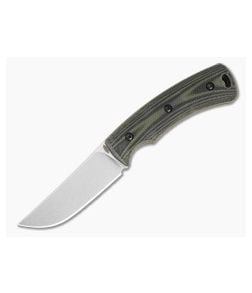TRM Tagalong OD Green and Black G10 MagnaCut Stonewashed Fixed Blade (2.32") - TRM-019 1
