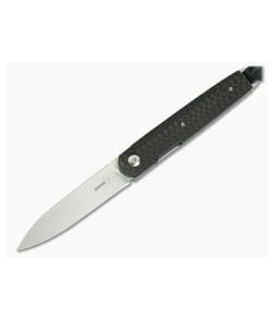 Boker Plus LRF Liner Lock VG10 Top Flipper Carbon Fiber 01BO079 - BO-01BO079 1