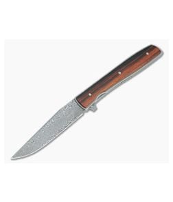 Boker Plus Zinker Urban Trapper Damascus Cocobolo Flipper 01BO176DAM - BO-01BO176DAM 1