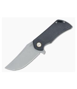 Boker Plus Golem Flipper Acid Stonewashed D2 Honeycomb Black G10 Folding Knife 01BO192 - BO-01BO192 1