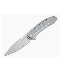 Boker Plus Talpid Stainless Steel Frame Lock Flipper D2 01BO249 - BO-01BO249 1