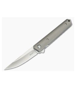 Boker Plus Mini Kwaiken Titanium Flipper 01BO290 - BO-01BO290 1