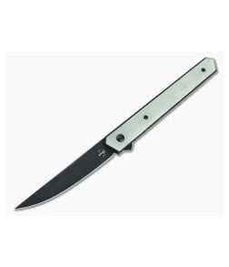 Boker Plus Kwaiken Air Black VG10 Jade G10 Liner Lock Flipper 01BO343 - BO-01BO343 1