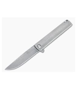 Boker Plus Gemma Damascus Mini Frame Lock Flipper 01BO358DAM - BO-01BO358DAM 1