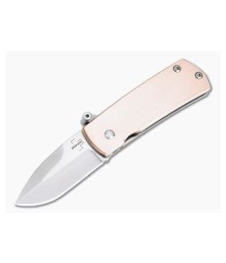 Boker Plus x D Rocket Design Shamsher Copper Satin D2 Automatic 01BO362 - BO-01BO362 1