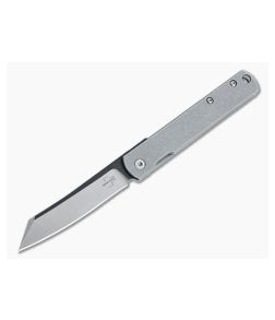 Boker Plus Zenshin Two-Tone 440C Stainless Steel Frame Lock Folder 01BO368 - BO-01BO368 1