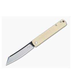 Boker Plus Zenshin 42 Two-Tone 440C Brass Slip Joint Folder 01BO369 - BO-01BO369 1