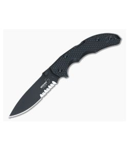 Boker Plus Patriot USA Black Tactical Serrated Knife 01BO371 - BO-01BO371 1