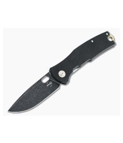 Boker Plus Fieldfolder Vox Dark Stonewashed D2 Black G10 Liner Lock Folder 01BO375 - BO-01BO375 1