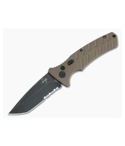 Boker Plus Strike D2 Tanto Coyote Part Serrated Auto - BO-01BO461N 1