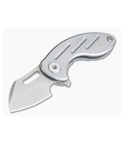 Boker Plus Piko Curtiss Stainless Steel Frame Lock Flipper 440C 01BO612 - BO-01BO612 1