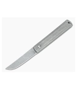 Boker Plus Wasabi Damascus Stonewashed Titanium Slip Joint Top Flipper 01BO634DAM - BO-01BO634DAM 1