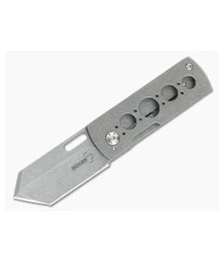 Boker Plus Pelican Tanto Titanium Zinker Design Knife 01BO729 - BO-01BO729 1