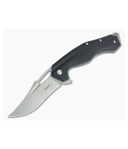 Boker Plus Masada Manasherov D2 Flipper Black G10 01BO762 - BO-01BO762 1