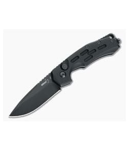 Boker Plus Thunder Storm Manasherov Black Aluminum Black AUS-8 Automatic 01BO795N - BO-01BO795N 1
