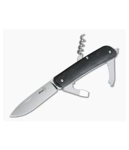 Boker Plus Tech-Tool 2 Ebony Wood Slip Joint 01BO846 - BO-01BO846 1